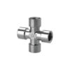 Metal Push in Fittings - Equal Cross Connector