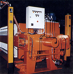 Mechanised Filter Press