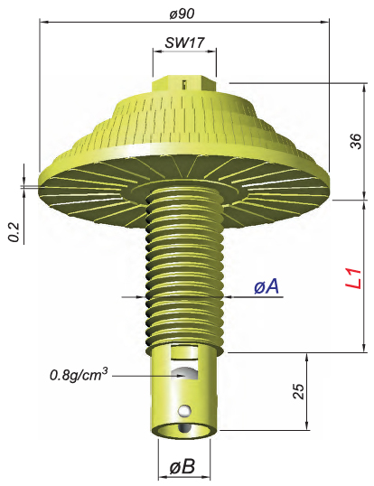 Type PKU Filter Nozzle