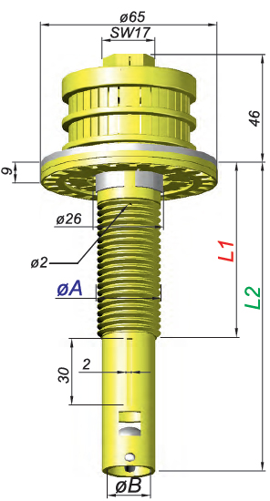 Type MDL Mixed Bed Filter Nozzle