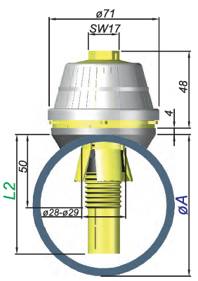 Type AKSP Filter Nozzle