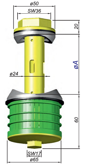 Type SCR Filter Nozzle