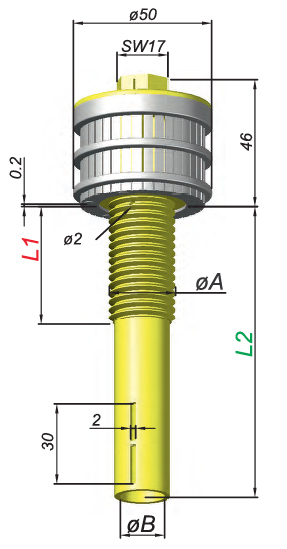 Type D Filter Nozzle