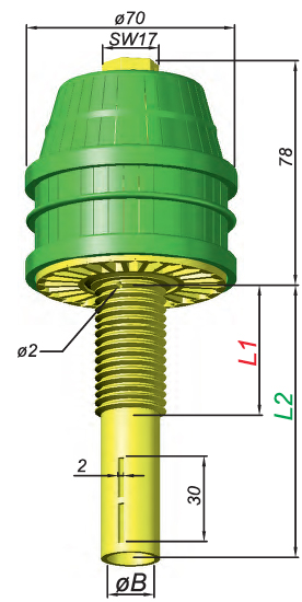 Type K2 Filter Nozzle
