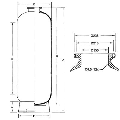 Pressure Vessel Drawing