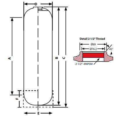 Pressure Vessel Drawing