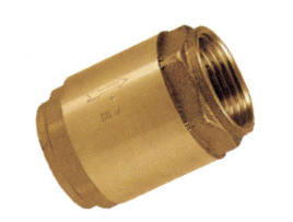 Brass Spring Check Valve - Acetal Disc