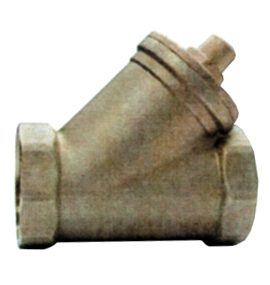 Brass Y Type Check Valve - Metal Disc