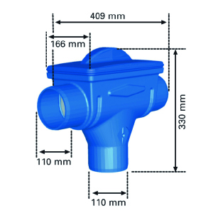 Rainwater Harvesting - Compact Filter Dimensions