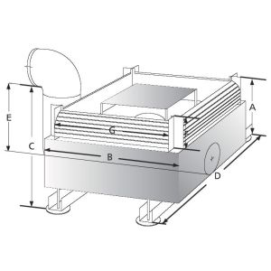 Rainwater Harvesting - Volume Filter VF12 Dimensions