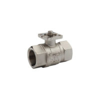 Brass Ball Valve – ISO Top
