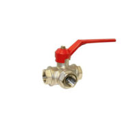 Brass Ball Valve – 3 Way – T Port