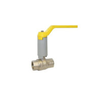 Brass Ball Valve – fitted with Neck Extension – BSI Gas Approved