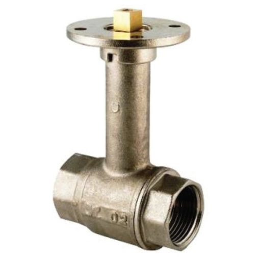 Brass Ball Valve – Fixed Extended Neck – ISO Top