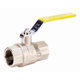 Brass Ball Valve - BSI Gas Approved – Yellow Lever – Rated from PN64 to PN25