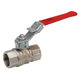 Brass Ball Valve - with Locking Red Lever – NPT