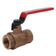 Bronze Ball Valve – Screwed BSPP – 300 psi Rated