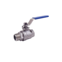 Stainless Steel Ball Valve – Two Piece – Male x Female – Lever Operated
