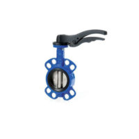 Multi-flange Wafer Pattern Butterfly Valve – Stainless Steel Disc – FKM (Viton) Liner