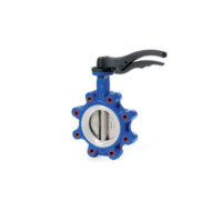 Lugged & Tapped Butterfly Valve – Stainless Steel Disc – PTFE Liner