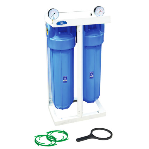 20 Inch Double Big Blue Water Filter Housing