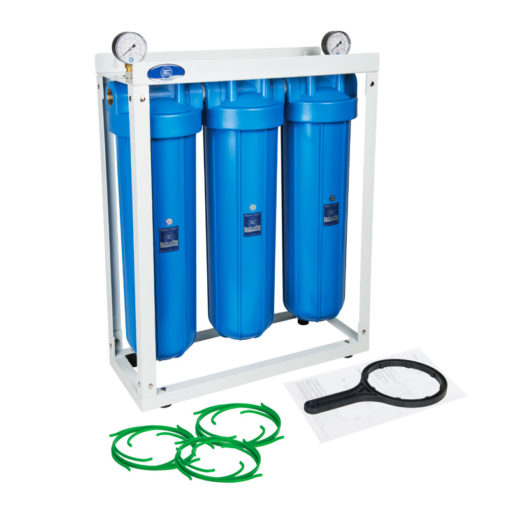 20 Inch Triple Big Blue Water Filter Housing