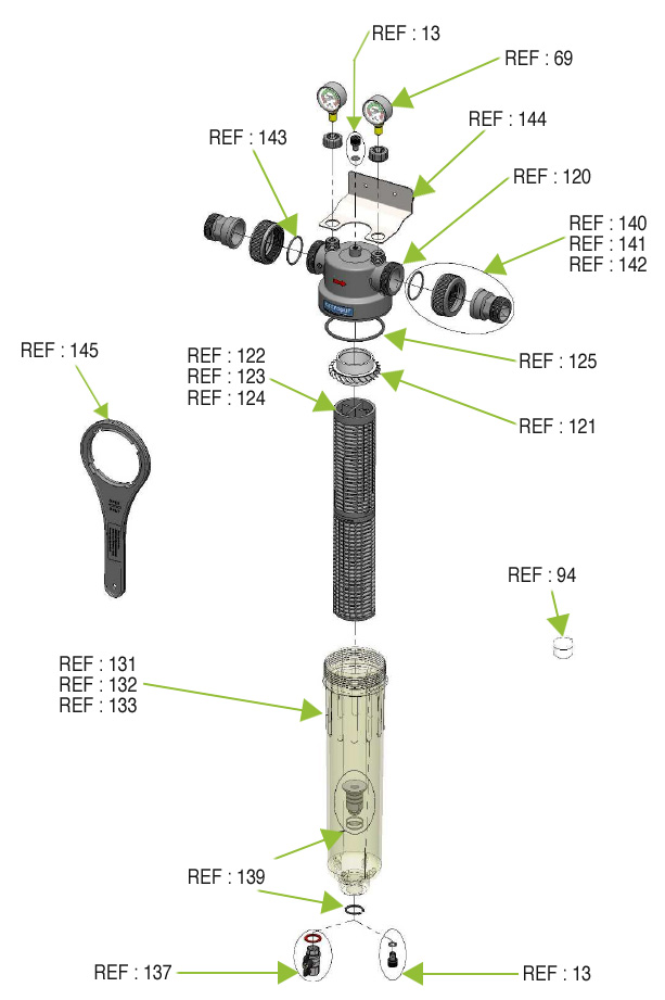 Cintropur NW Range Spares & Parts