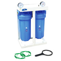 10" Big Blue Double Filter Housings