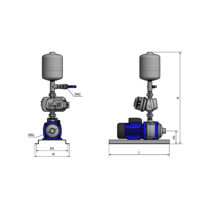 Booster Pump 8000 Ltr Simplex