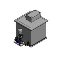 CAT 5 Break Tank and Booster Pump 8000 Ltr Simplex