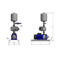 Booster Pump 3500 Ltr Simplex