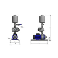 Booster Pump 7000 Ltr Simplex