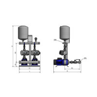 Booster Pump 7000 Ltr Duplex