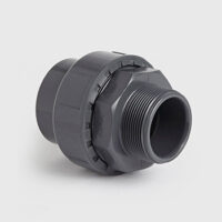 Plain x Threaded U-PVC Union