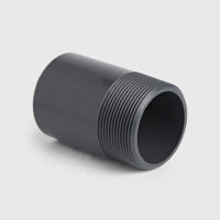 PVC Plain X Threaded Nipple