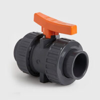U-PVC Double Union Industrial Ball Valve